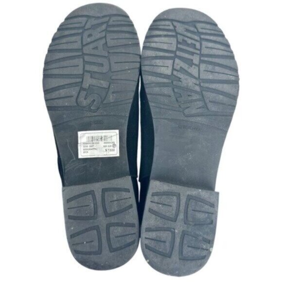 Stuart Weitzman 5050 Nappa Suede Leather Black Over The Knee Boots Size 7 - Picture 11 of 13